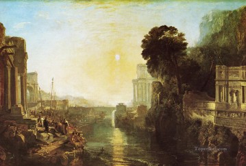 Dido Building Carthage The Rise of the Carthaginian Empire landscape Turner Oil Paintings